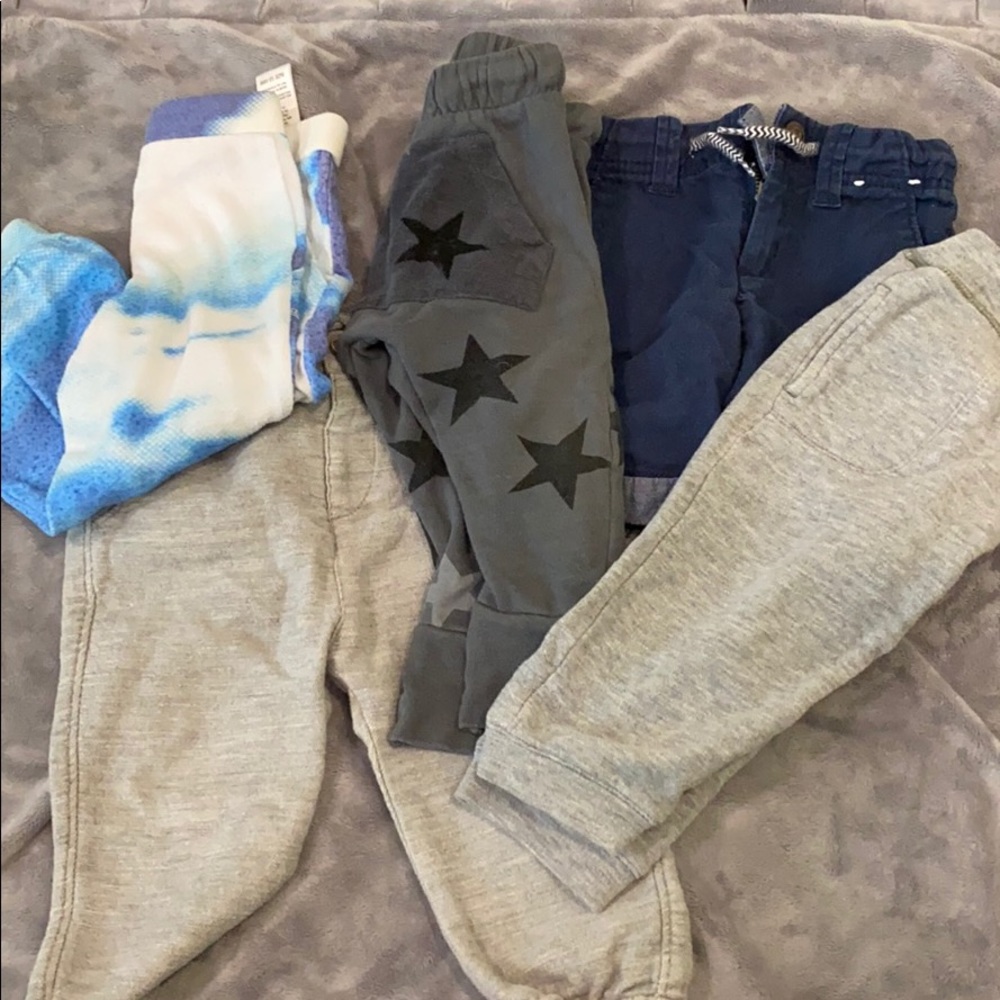 5 bottoms for boys 12-18 Months